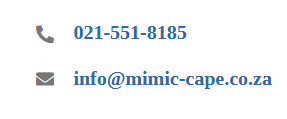 www.mimic-cape.co.za contact phone email www.mimic-cape.co.za contact phone email